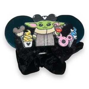 New Disney Inspired Little Mermaid Ariel Dinglehopper Ponytail Hair Scrunchie